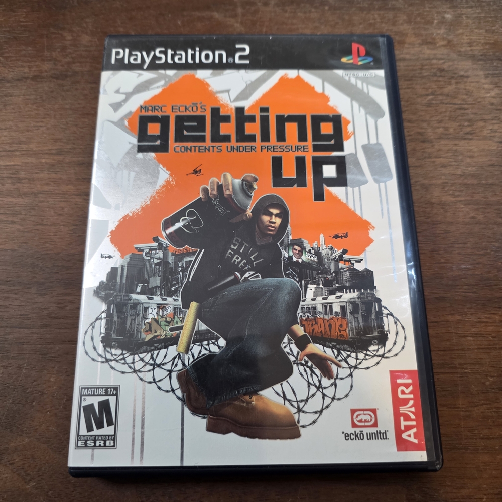 Sony PS2 Marc Ecko's Getting Up Game CIB